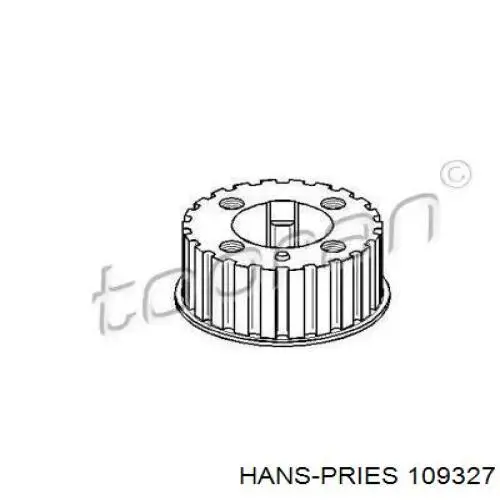 109327 Hans Pries (Topran) звездочка-шестерня привода коленвала двигателя