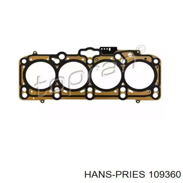 109360 Hans Pries (Topran) прокладка гбц