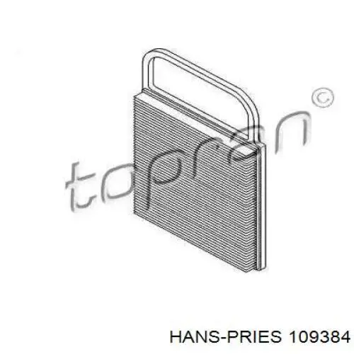 Воздушный фильтр 109384 Hans Pries (Topran)