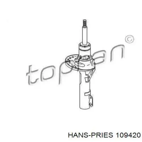 Амортизатор передний 109420 Hans Pries (Topran)