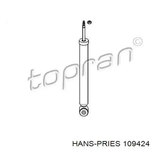 Амортизатор задний 109424 Hans Pries (Topran)