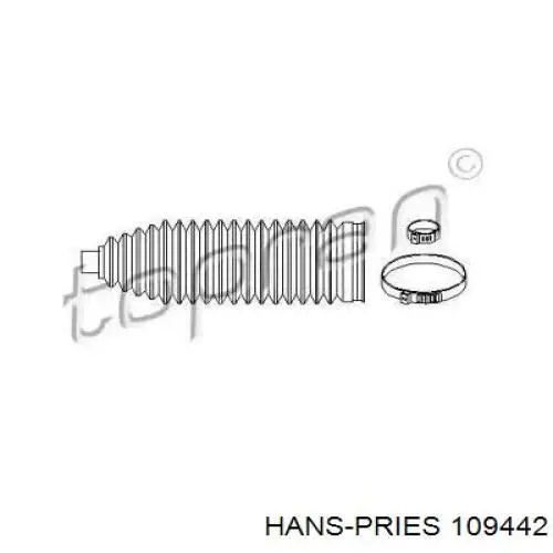 Пыльник рулевой рейки 109442 Hans Pries (Topran)