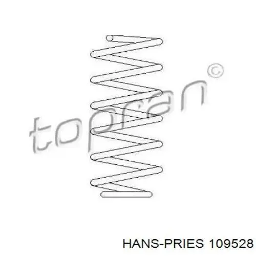 Передняя пружина 109528 Hans Pries (Topran)