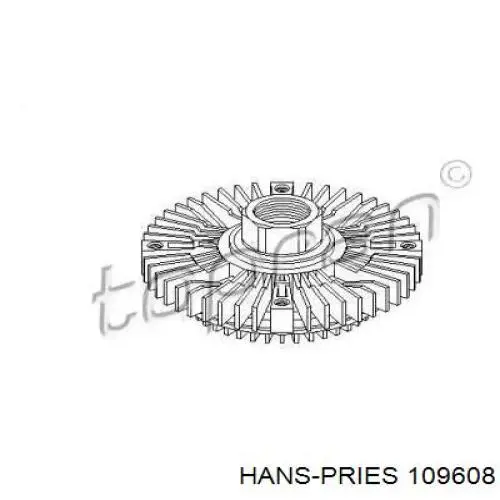 Вискозная муфта Hans Pries (Topran) 109608 цена, от 44.03 USD