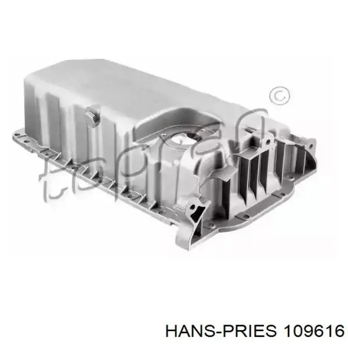 Поддон масляный картера двигателя HANS PRIES 109616