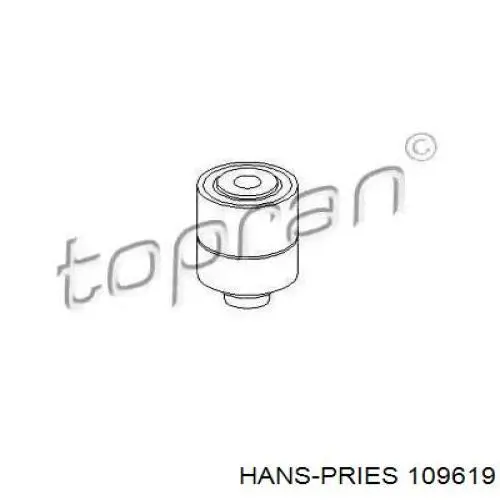 109619 Hans Pries (Topran) Кронштейн вискомуфты системы охлаждения опорный