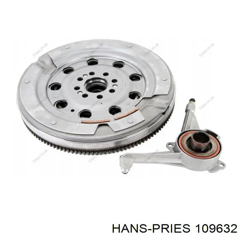 Рабочий цилиндр сцепления в сборе 109632 Hans Pries (Topran)