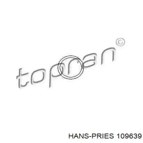 109639 Hans Pries (Topran) втулка крепления клапанной крышки