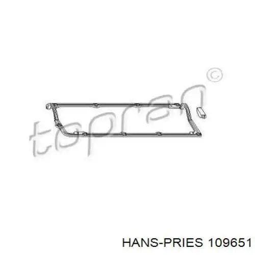109651 Hans Pries (Topran) прокладка клапанной крышки