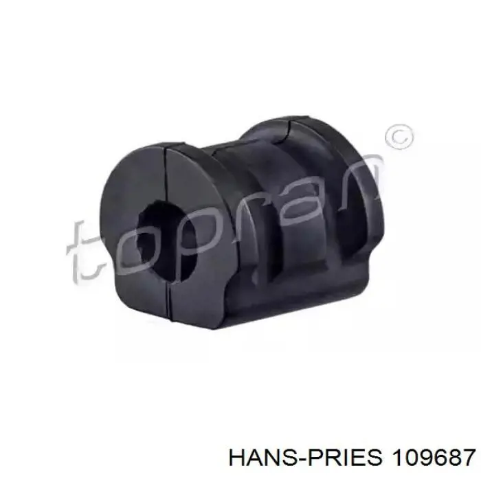 109687 Hans Pries (Topran) втулка стабилизатора переднего