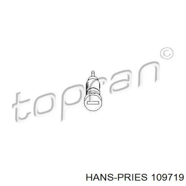 Купить 109719 Hans Pries (Topran) Личинка замка двери передней