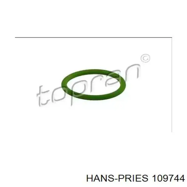 109744 Hans Pries (Topran) кольцо уплотнительное трамблера
