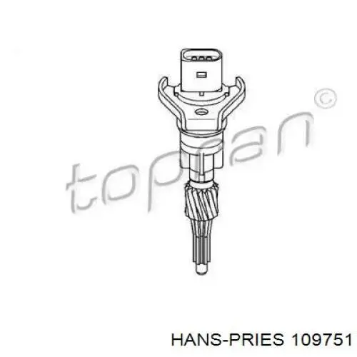 109751 Hans Pries (Topran) датчик скорости