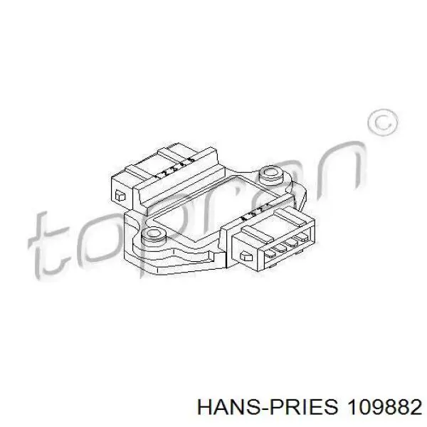 Módulo de encendido 109882 Hans Pries (Topran)