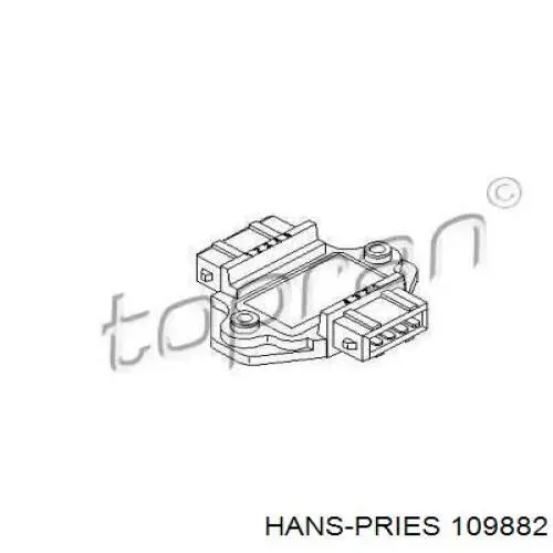 Модуль зажигания (коммутатор) Hans Pries (Topran) 109882 цена, от 28.63 USD