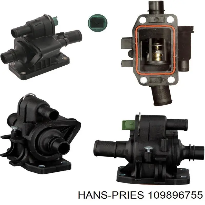 Датчик указателя температуры охлаждающей жидкости Hans Pries (Topran) 109896755 цена, от 5.83 USD
