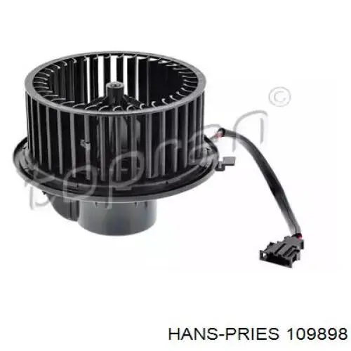 109898 Hans Pries (Topran) вентилятор печки