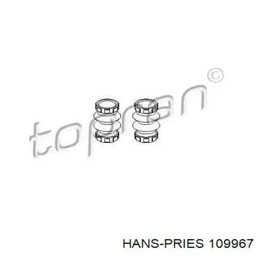 109967 Hans Pries (Topran) Пыльник направляющей суппорта тормозного заднего