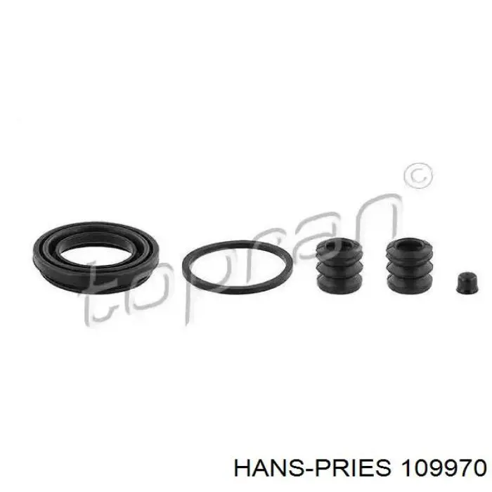 109970 Hans Pries (Topran) ремкомплект суппорта тормозного заднего