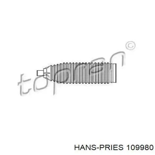 Пыльник рулевой рейки 109980 Hans Pries (Topran)