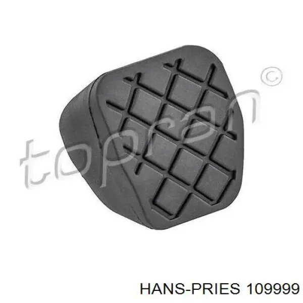 109999 Hans Pries (Topran) placa sobreposta de pedal de embraiagem