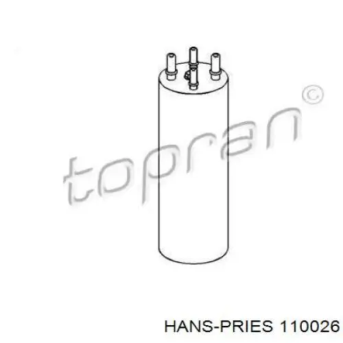 Топливный фильтр 110026 Hans Pries (Topran)