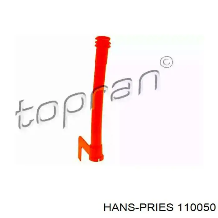 110050 Hans Pries (Topran) guia de sonda indicador do nível de óleo no motor