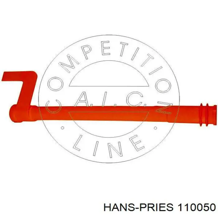 Направляющая индикатора уровня масла в двигателе 110050 Hans Pries (Topran)