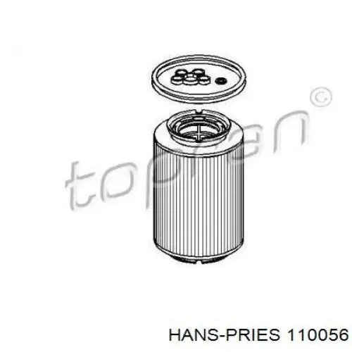 Топливный фильтр 110056 Hans Pries (Topran)