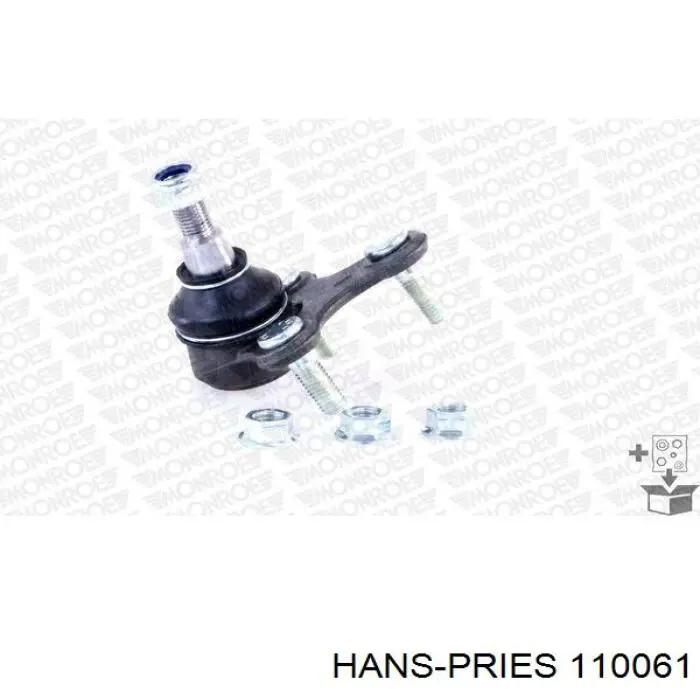 110061 Hans Pries (Topran) Левая нижняя шаровая опора