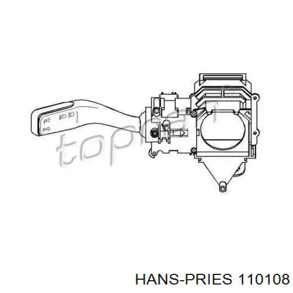 Переключатель подрулевой левый 110108 Hans Pries (Topran)