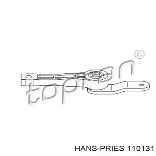 Задняя опора двигателя 110131 Hans Pries (Topran)