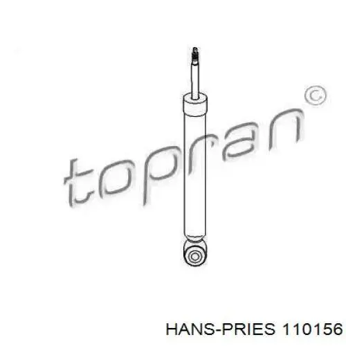 Амортизатор задний 110156 Hans Pries (Topran)