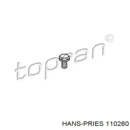110260 Hans Pries (Topran) Болт крепления маховика