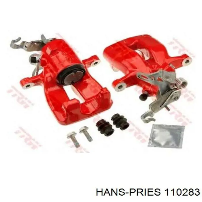 Суппорт тормозной передний левый 110283 Hans Pries (Topran)