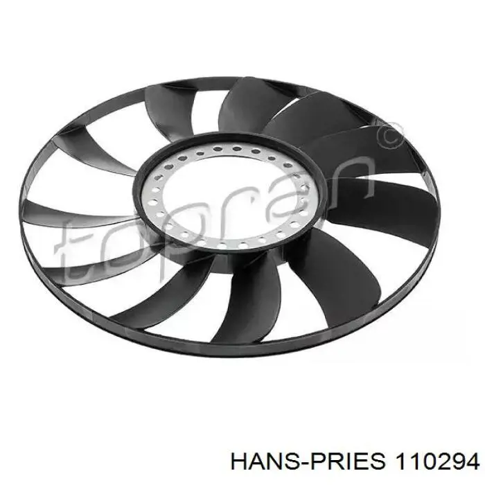 110294 Hans Pries (Topran) вентилятор (крыльчатка радиатора охлаждения)
