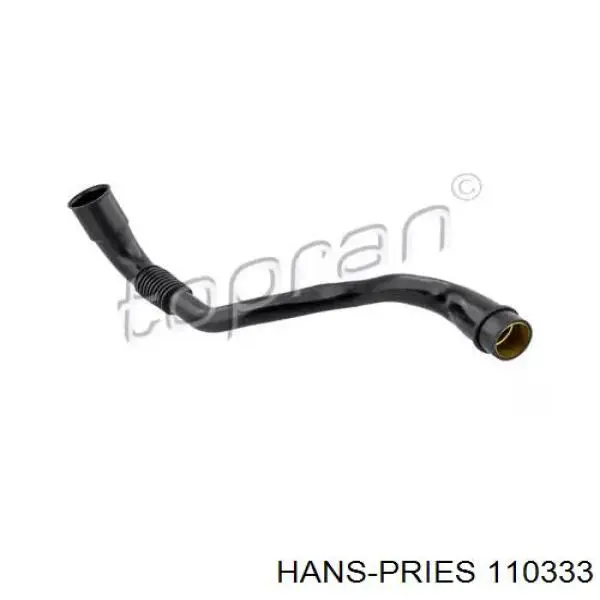 110333 Hans Pries (Topran) cano derivado de ventilação de cárter (de separador de óleo)