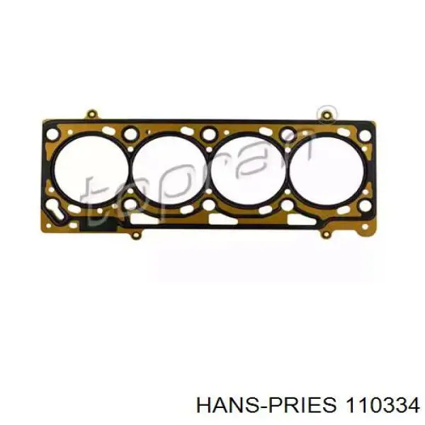 Прокладка ГБЦ 110334 Hans Pries (Topran)