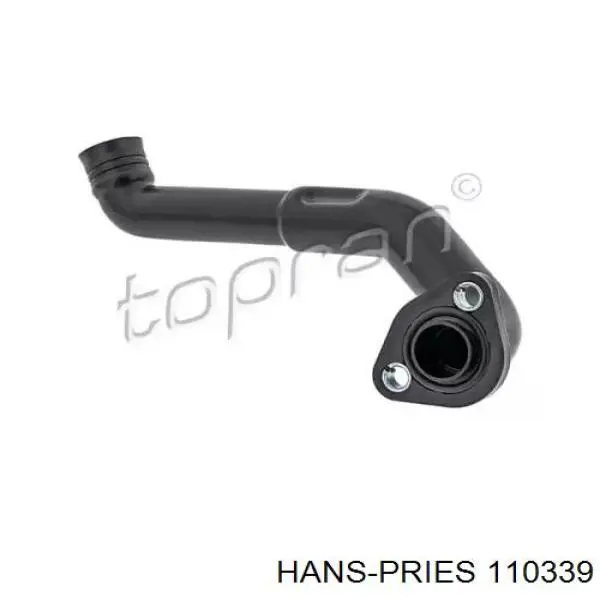 Патрубок системы рециркуляции отработавших газов EGR 110339755 Hans Pries (Topran)