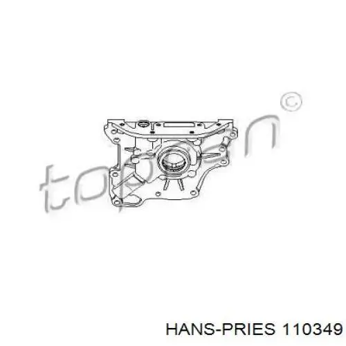 Насос масляний 110349 Hans Pries (Topran)