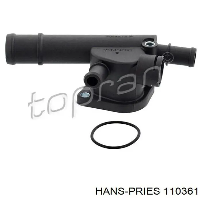Фланец системы охлаждения Hans Pries (Topran) 110361 цена, от 4.01 USD