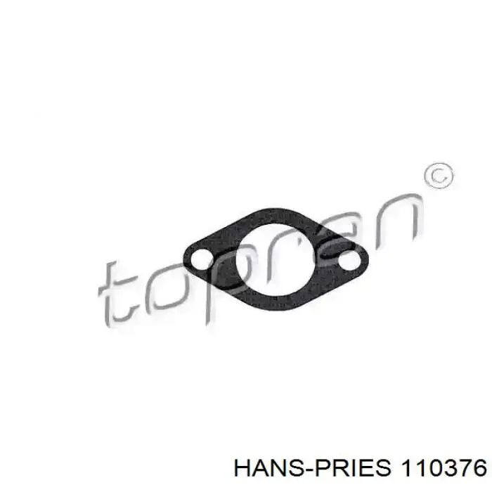 110376 Hans Pries (Topran) прокладка egr-клапана рециркуляции