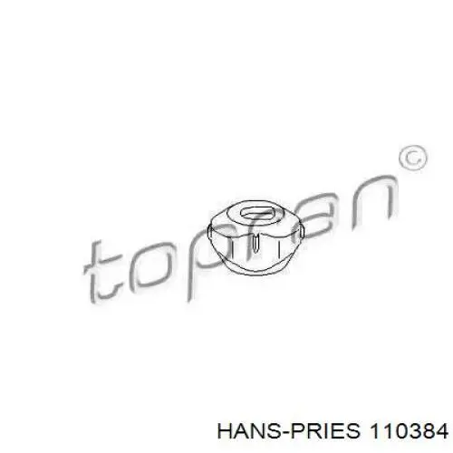 Передняя опора двигателя 110384 Hans Pries (Topran)