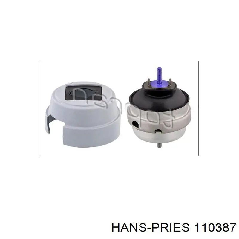 Правая подушка двигателя 110387 Hans Pries (Topran)