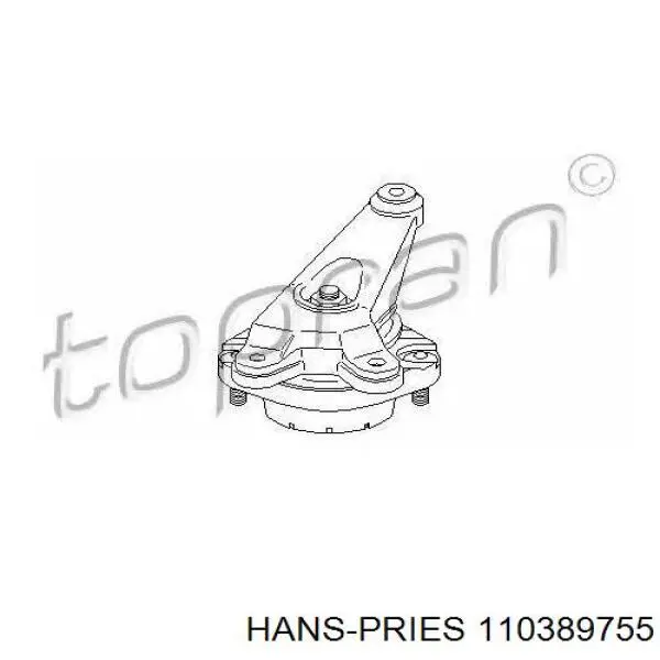 Подушка коробки передач 110389755 Hans Pries (Topran)