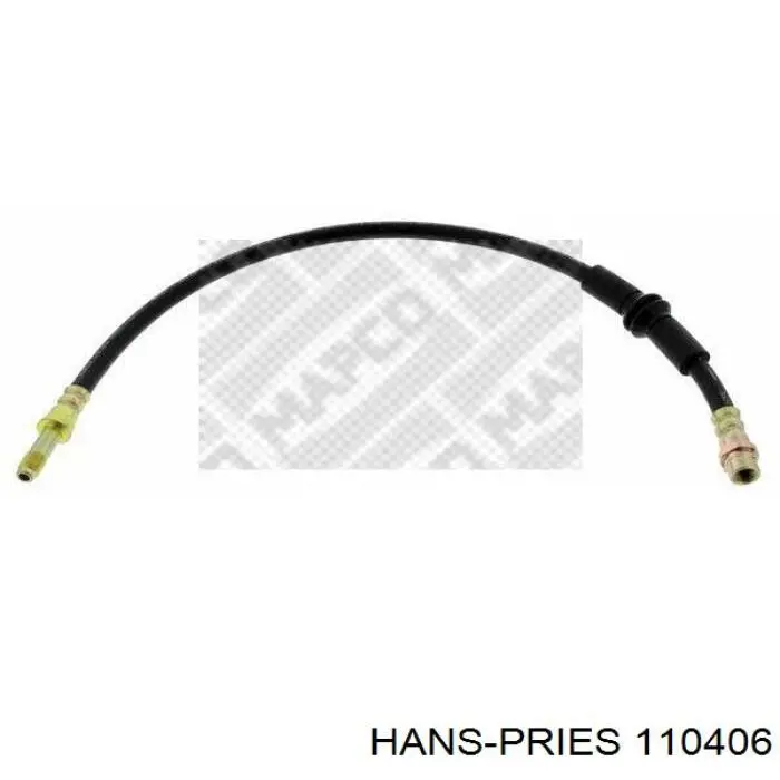 Купить 110406 Hans Pries (Topran) Шланг тормозной передний