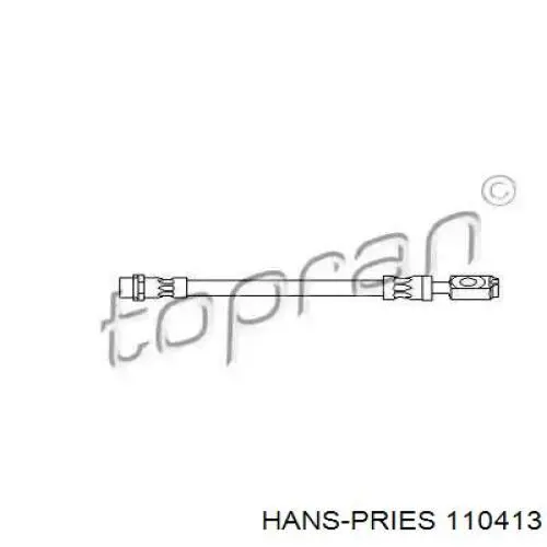 Задний тормозной шланг 110413 Hans Pries (Topran)