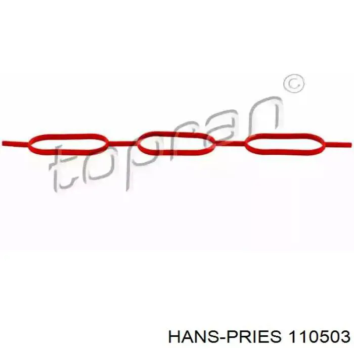 110503 Hans Pries (Topran) прокладка впускного коллектора