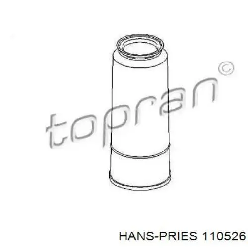 Пыльник амортизатора заднего 110526 Hans Pries (Topran)