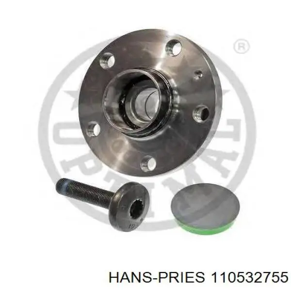 110532755 Hans Pries (Topran) Ступица задняя
